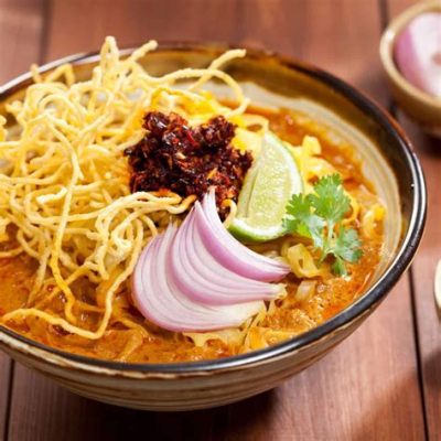  Khao Soi: Odkryj kremowe curry z chrupiącym makaronem!